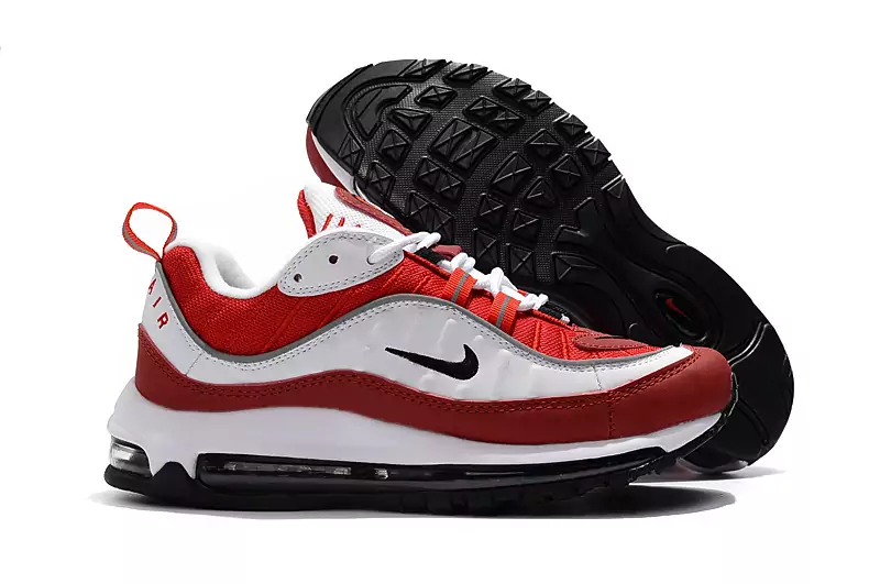 nike drops muted air max 98 blanc rouge